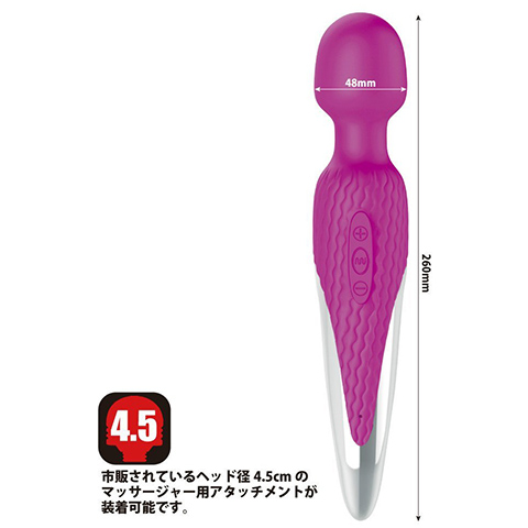 プリティラブ パワフルワンドマッサージャー2枚目