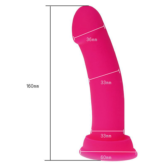 ピンクディルド Lサイズ (OLIKA Pink Dildo)5枚目