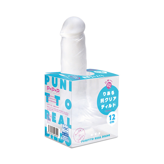 にゅーぷにっとりある純クリアディルド12cmのサンプル画像