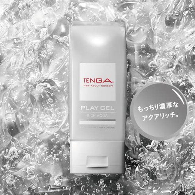 TENGA PLAY GEL RICH AQUA3枚目
