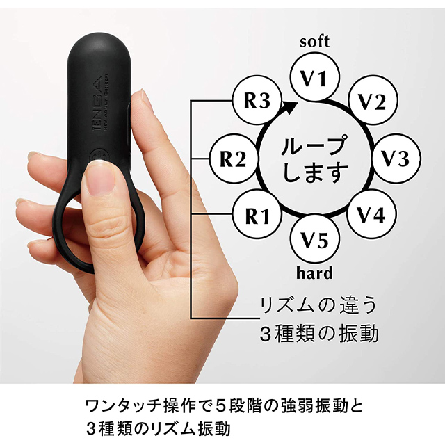 TENGA SVR PLUS -BLACK-6枚目