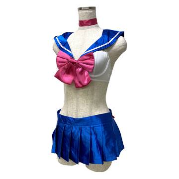 月夜に輝くセーラービキニ