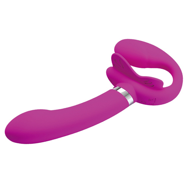 プリティラブ ストラップレスストラップオンデュアルバイブレーター2枚目