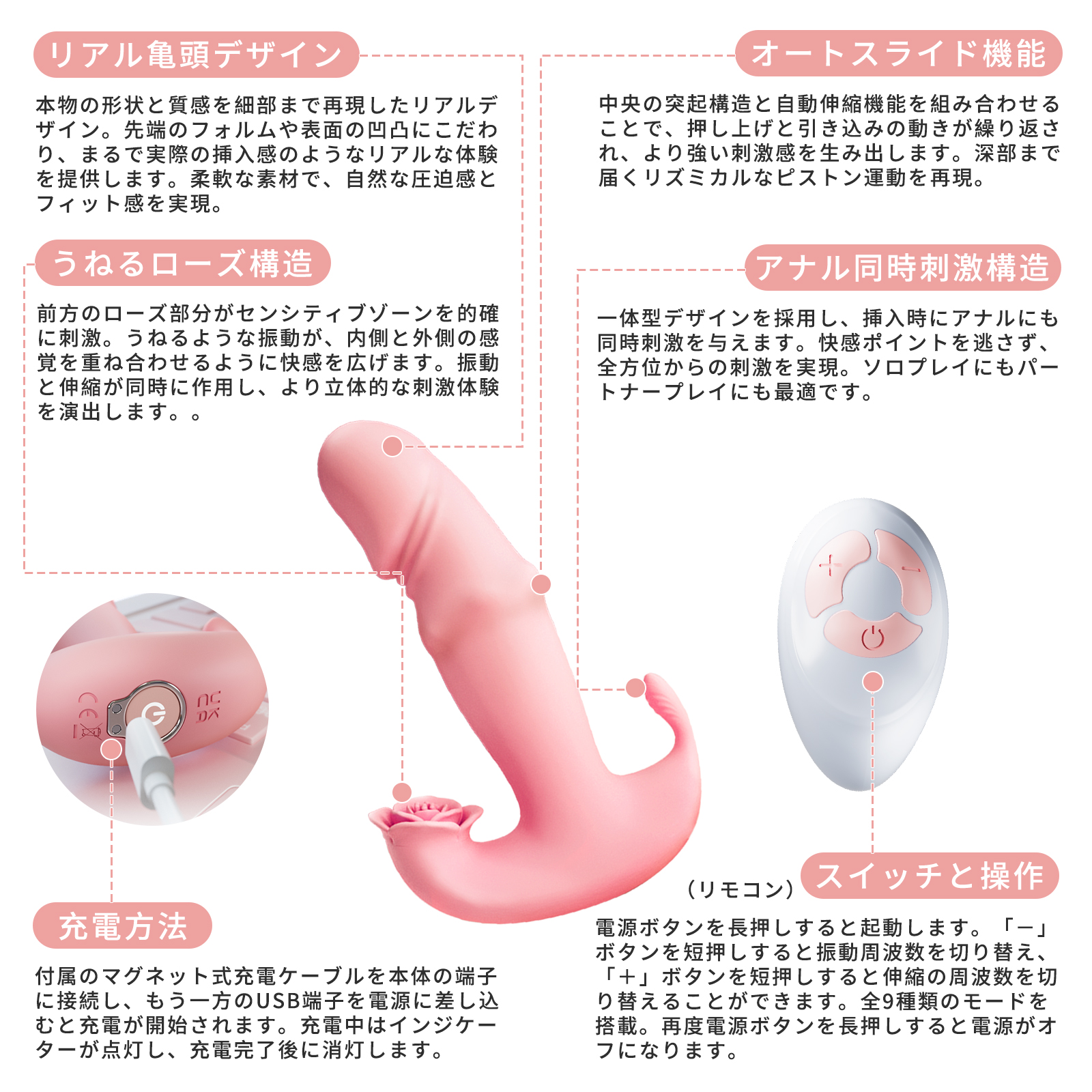 ローズデザイン・ピストンバイブ5枚目