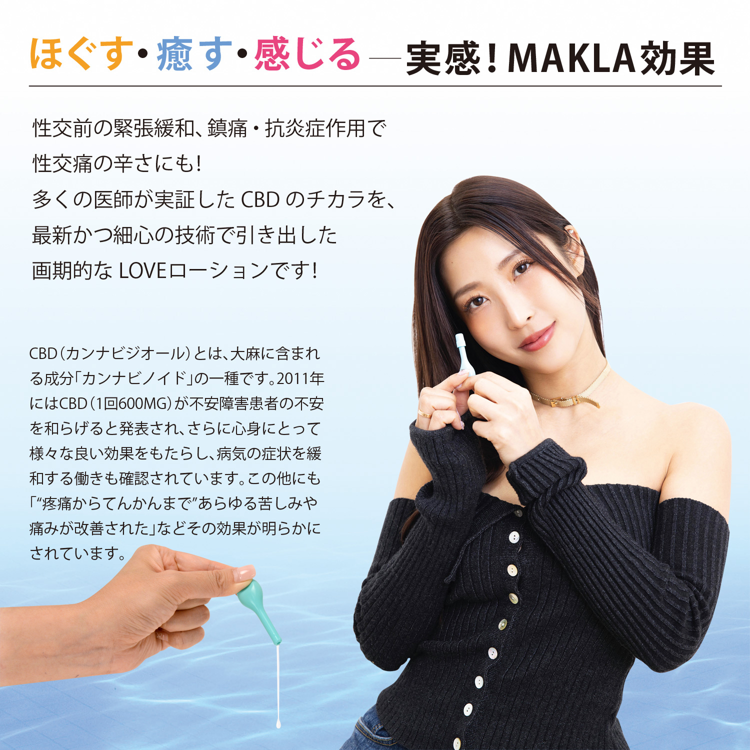 マクラ CBD配合ローション MAKLA3枚目