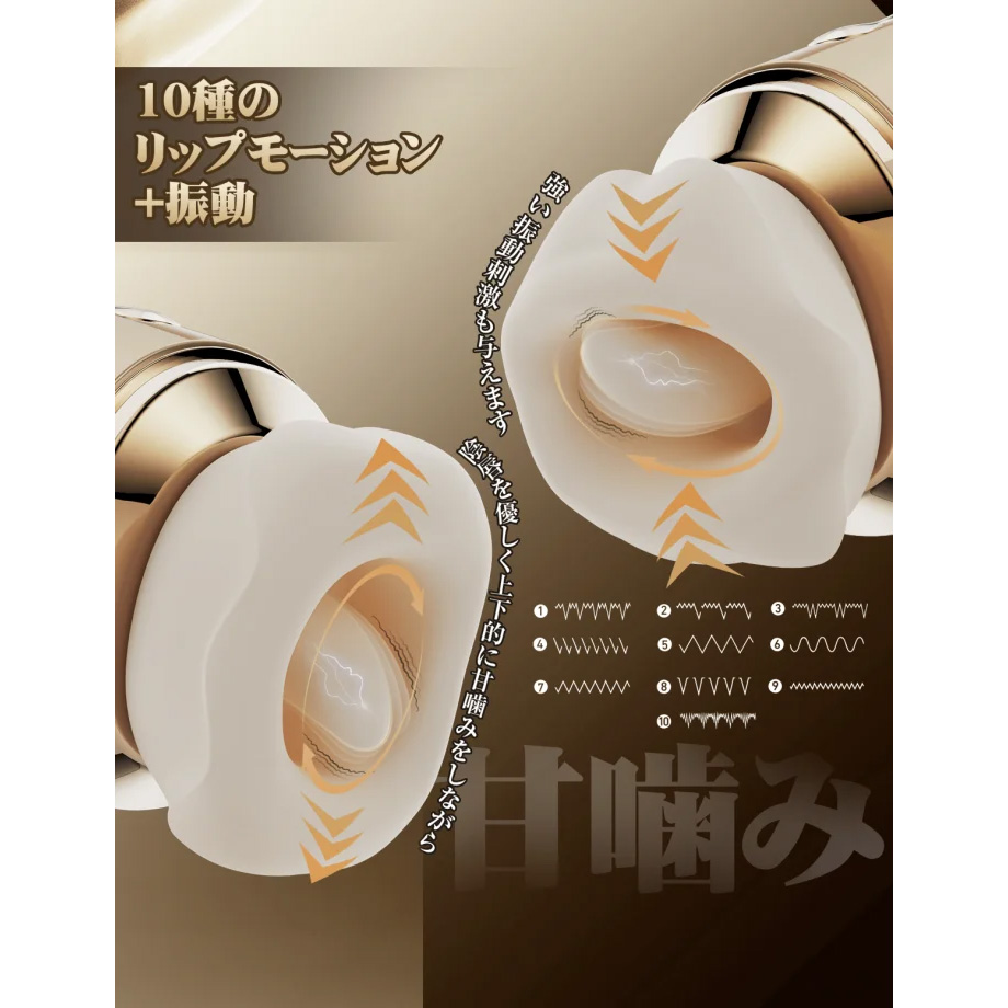 ToyCod 舌恋姫 吸引＆振動＆舌舐め＆加熱機能の4in1 クンニ再現8枚目
