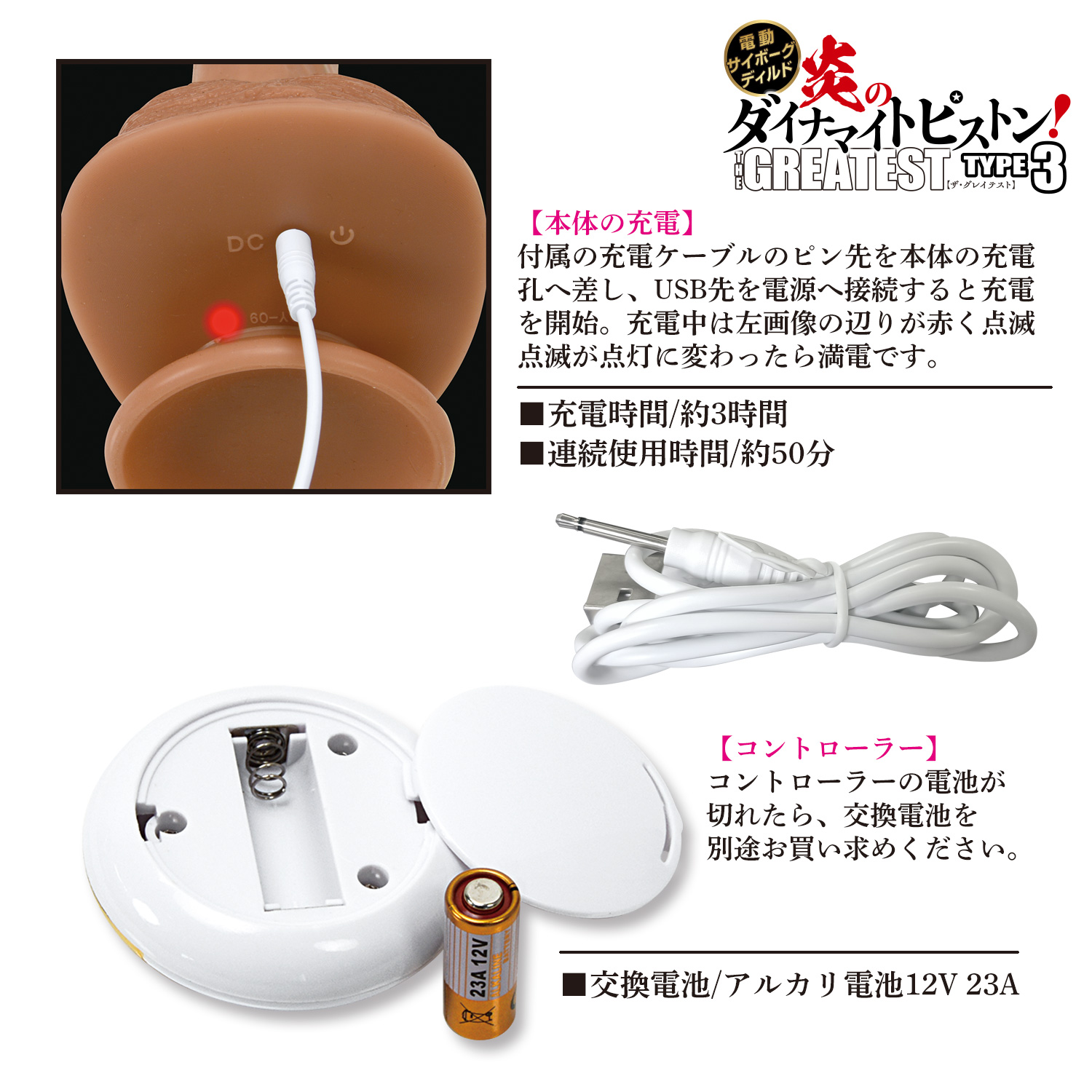 電動サイボーグディルド 炎のダイナマイトピストン TYPE3 ザ・グレイテスト7枚目