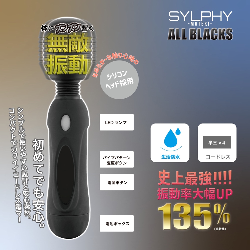 SYLPHY MUTEKI ALL BLACKS2枚目