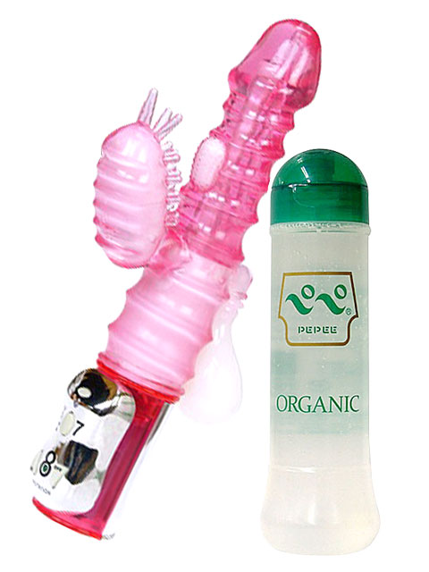 爆射バイブ スペルマラッシュ+ペペローション 360 ORGANIC(オーガニック)セットのサンプル画像