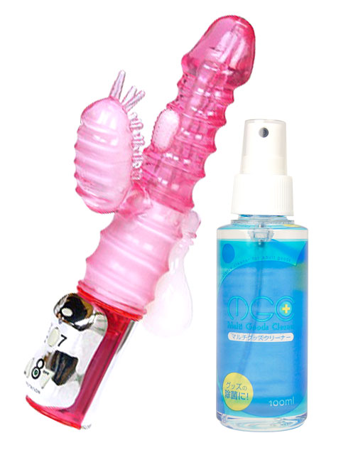 爆射バイブ スペルマラッシュ+マルチグッズクリーナーセットのサンプル画像