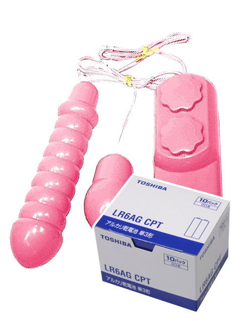 Strawberry(ストロベリー) ピンク+アルカリ単3電池(1箱20本入)セットのサンプル画像