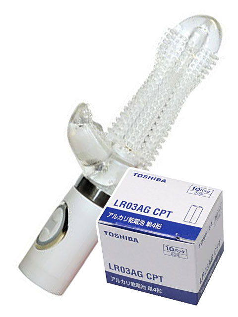 潮姫(しおひめ)+アルカリ単4電池(1箱20本入)セットのサンプル画像