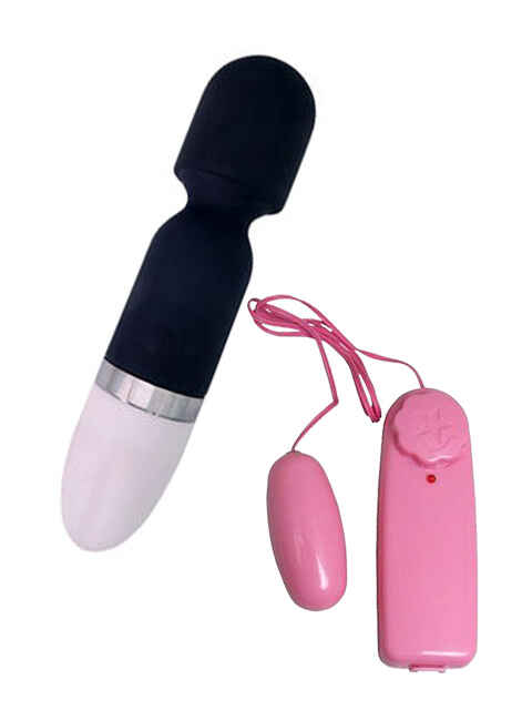 ハイパーデンマ ブラック+カラーローターEX ピンクセット1枚目