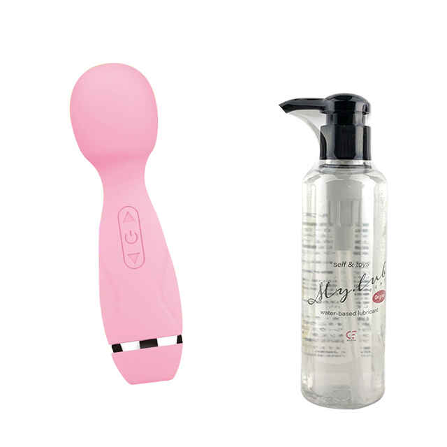 超愛振動 吸引実感 2WAY KYUIN DENMA［吸引デンマ］ pink+マイルブ (my lub) オリジナルセット1枚目