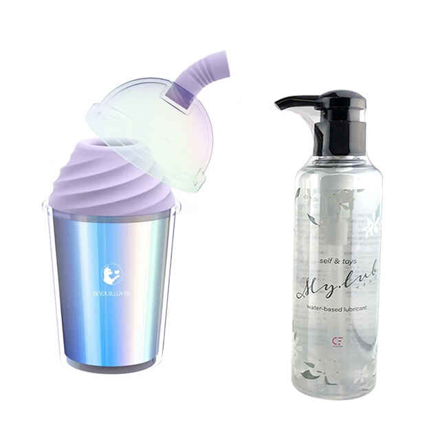 キュキュカップ 激萌え女性おもちゃ 吸引ローター 遠隔操作 クリ責め+マイルブ (my lub) ジャスミンセット1枚目