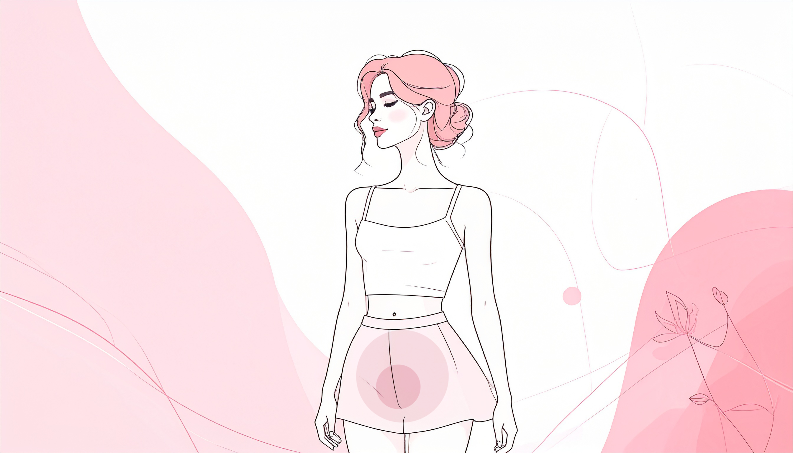 女性のイラスト