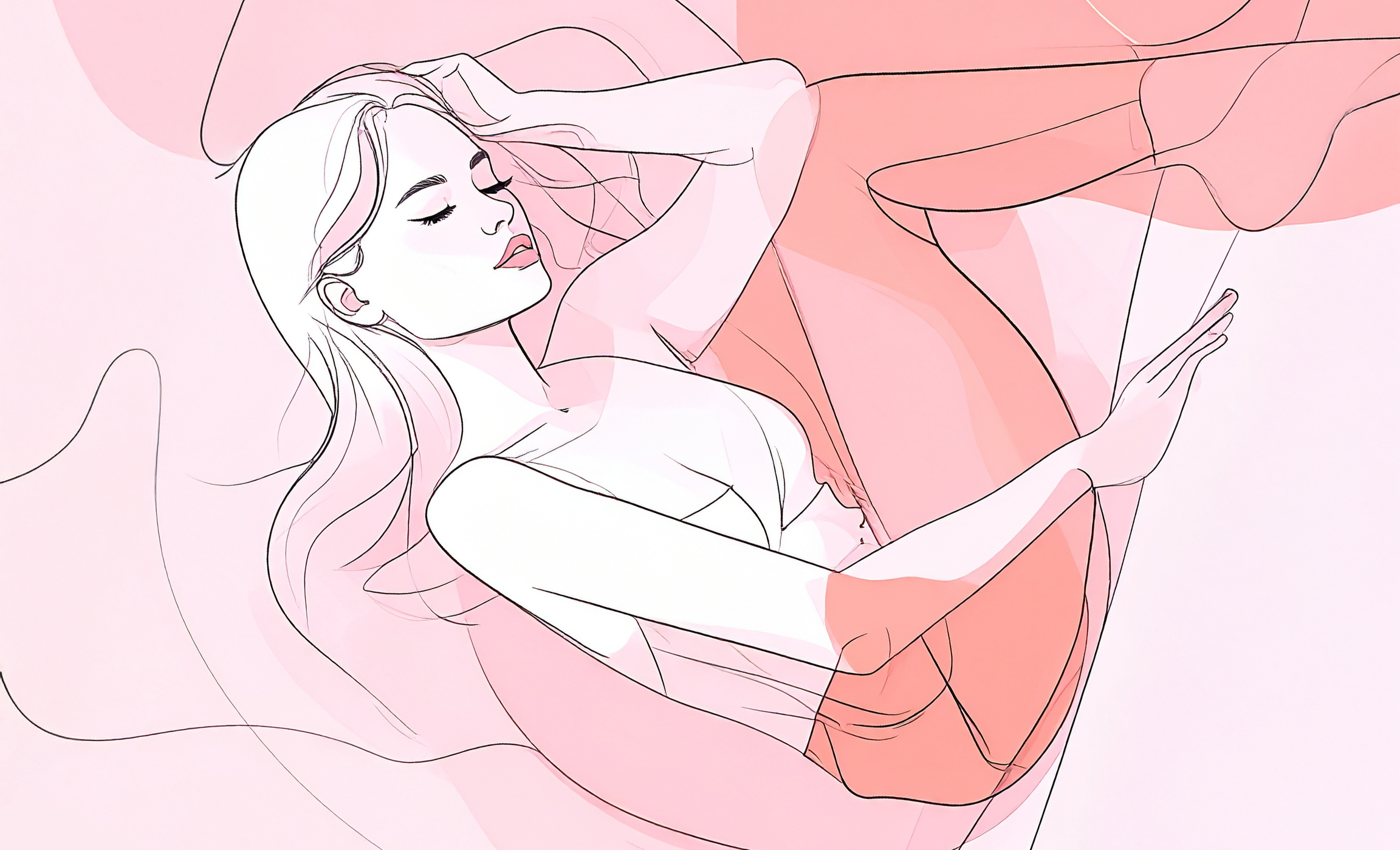 女性のイラスト